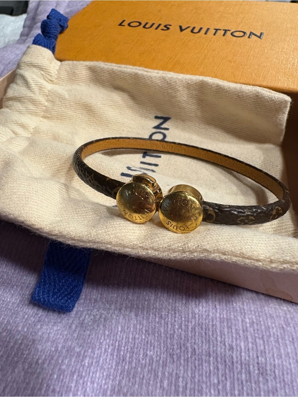 Louis Vuitton Historic Mini Monogram Bracelet